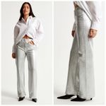 Abercrombie & Fitch NWT Jeans 25 0R High-Rise 90s Curve Love Relaxed Silver Photo 1