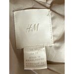 H&M Women's Beige Long Sleeve Double Breasted Blazer Coat Suit Jacket Size XS Photo 3