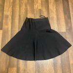 BCBGMAXAZRIA Black Knee-Length A-Line Skirt for Work Photo 1