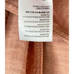 Free People  Shirt‎ Size S Long Sleeve Wrap Blouse Crop Top Pink Photo 3