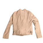 Be cool  Tan Moto Jacket Size: Small Photo 5