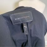 BCBGMAXAZRIA  Women Black Crop Alejandro Vest Size Small Photo 10