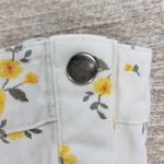 Forever 21  Denim Floral Babydoll Dress Small White Button‎ Down Y2k Cottagecore Photo 10