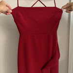 Windsor Red Floor Length Prom Dress  Photo 0