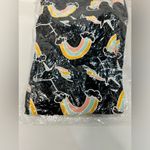 LuLaRoe Black Unicorns & Rainbows Leggings, still in package Tall & Curvy Size Photo 2
