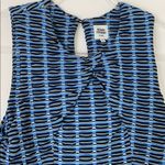 Opening Ceremony  blue geometric print dress Photo 4