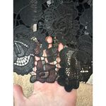 Rococo Sand NWT Eliza Black Lace Cutout Maxi Dress Size M | Evening Gala Formal Size M Photo 9