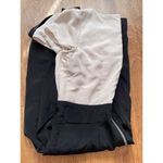 H&M light pink and black color block pleated dress Sz 4 Photo 4