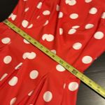 Dress Barn Vibrant Red Dress with White polkadots perfect for a day at Disney Photo 3