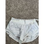 Lululemon Hotty Hot Short II *2.5"' White Running Athletic Gym Low Rise Size 8 Photo 7