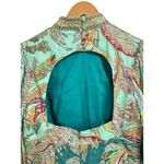 Alemais Franca Mini open back linen‎ Dress size 10 $609 Blue Photo 5