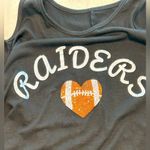 Etsy Raiders oversized cold shoulder cutout ruffle rhinestone flowy top/dress LG Photo 5