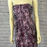 BCBGMAXAZRIA “Martina” Strapless Cocktail Dress purple and pink size 02 Photo 2