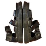 Dr. Martens Black Leather Clarissa Platform Gladiator Sandals Womens EU 37, US 6 Photo 3