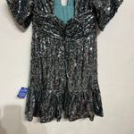 Jovani  Green Sequin Mini Cut Out Dress Sz 10 NWT Photo 7