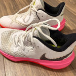 Nike  White and Pink Athletic Shoes with Cushioned Sole Photo 0