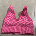 Garage  Pink Crop Top Photo 0