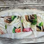 L'atiste by Amy Women's Strapless Bandeau Top S SM Small Ivory Pink Green Brown White Photo 1