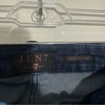 7 For All Mankind NWT Jen7 by Ankle Straight Jeans with Destroyed Hem Size 28 Photo 3