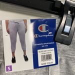 Champion  Cropped Jogger, Silver Grey Heather, Small NWT Photo 2