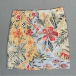Talbots Vintage  Tropical Floral Animal print Skirt Ladies Sz 16 Photo 0