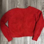 Red Pearl Sweater Size M Photo 1