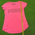 Victoria's Secret  PINK Women’s size‎ Small “I only sleep” Scoop Neck Tee Y2K Photo 3