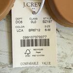 NWT J. Crew Factory Sz 6 New Crossover Pool Slide Camel BZ197 Sandal Shoes Tan Photo 6