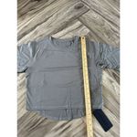 Alphalete  Women's Premium Long Sleeve Crop - Stone Grey, size XL Photo 5