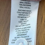 BeachLunchLounge red and white striped button up long sleeve shirt, size Large. Photo 3