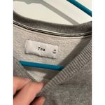 Aritzia TNA Sweatshirt Womens xs Blue Black Gray Pullover Fleece Crew Photo 3