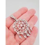 Judith Ripka  925 Sterling Silver CZ Diamonique Dangle Drop Earrings Signed Photo 2