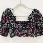 ZARA NEW floral crop top Photo 2