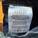 AGOLDE  Toni Mid Rise Straight Leg‎ Jeans Cut Size 26 Black Photo 7