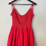 Free People  Dylan Midi Dress in Pink Size X-Small Photo 8