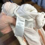 Faherty Womens Pants Small Cotton Topanga Clementine Serape Raw Hem Stripe Gauzy Photo 2