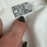 Nancy Ellis Western Shirt Medium White Rhinestone Lion Embroidery Bling EUC Photo 6