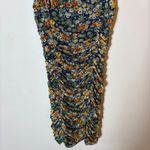 Urban Outfitters  Floral Print Ruched Mini‎ Dress Sleeveless Sundress Size y Photo 2