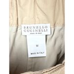 Brunello Cucinelli Women’s  Oyster/Gold Cargo Pants/Trouser Sz M Photo 3