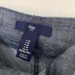 Gap True Wrap Skirt Indigo Blue Cotton Straight Short Pockets ~ Women’s Size M Photo 7
