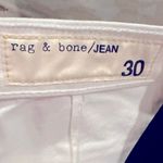 Rag and Bone DRE BLACK STRIPE OFF-WHITE STRETCH DENIM JEANS 30 Photo 4