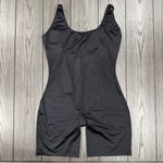 Spanx  Shapewear Open Bust Mid-Thigh Bodysuit Black Size 1X Photo 2