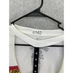 Power Rangers Women's Blouse Cut Out Front Short Sleeve Size 1X White Graphic T Photo 13