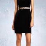 Alfred Angelo Women's  Black Velvet Bridesmaids/Cocktail Dress Size 8 Photo 1