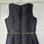 Belle Badgley Mischka Metallic Sleeveless Dress Photo 4