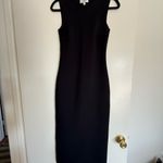COS  Slim-Fit Scuba Midi Dress Photo 2