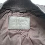 All Saints suede Black Bomber Jacket Photo 6