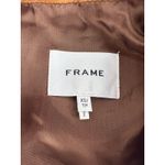 frame denim FRAME Cropped Pebbled Leather Belted Jacket Photo 10