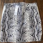 BB Dakota Vegan Faux Snakeskin Leather Skirt Photo 2