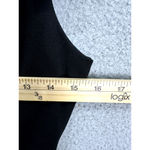 Lulus  Midi Dress Womens‎ Small Black Sleeveless Ruffle Dark Feminine Lolita Boho Photo 3